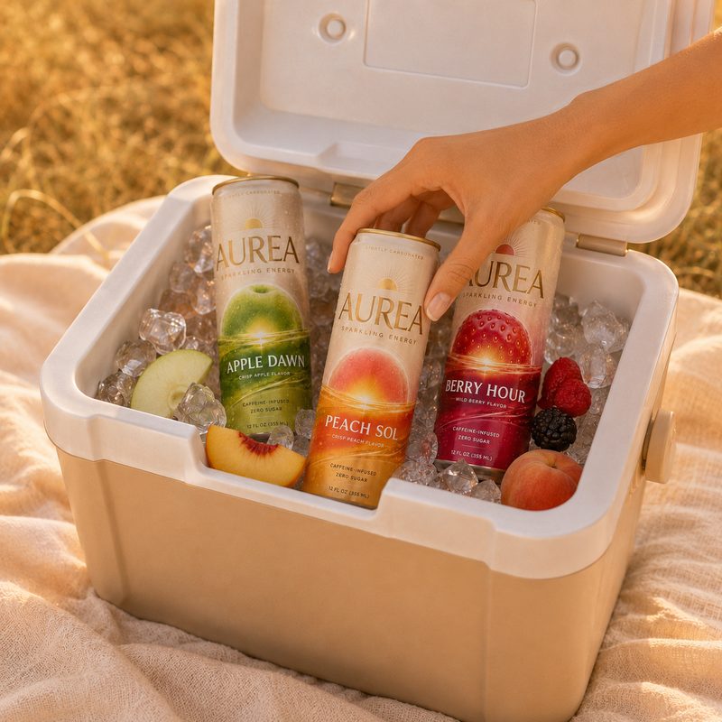 AUREA cooler lifestyle shot