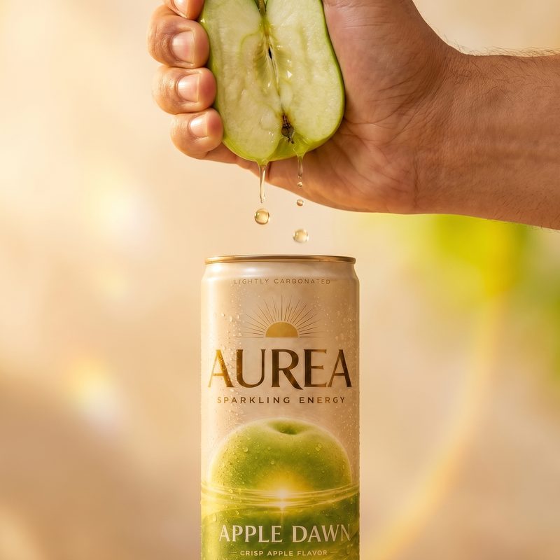 AUREA Apple Dawn detail squeeze shot
