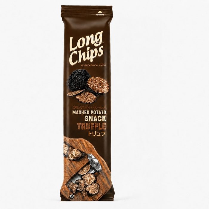Client-supplied Truffle packaging render