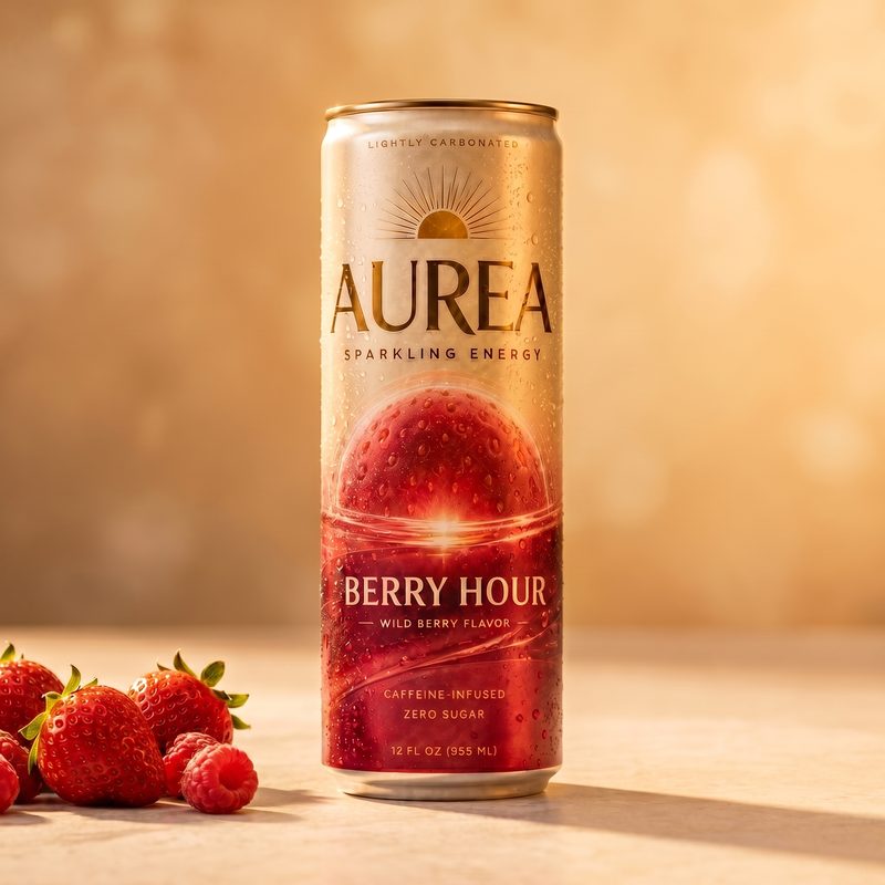 AUREA Berry Hour flavor portrait