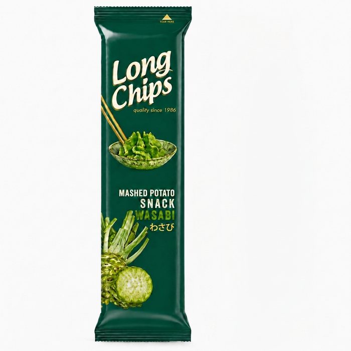 Client-supplied Wasabi packaging render